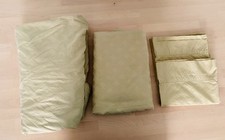 Juego de Sábanas Queen (Fundas de Almohada, Sábana Plana y Ajustable) 100% Algodón Verde Claro segunda mano  Embacar hacia Mexico