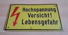 hochspannung schild gebraucht kaufen hochspannung schild gebraucht kaufen Berlin