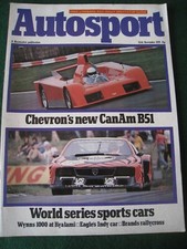 Autosport magazine nov for sale  BRISTOL