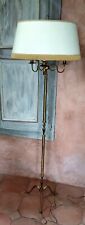 Lampadaire bronze laiton d'occasion  Sainte-Colombe