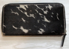 Cowhide wallet women for sale  Taylor