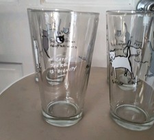 Conjunto de 4 copos Cat Tao Bad Cat Good Cat 16 oz, usado comprar usado  Enviando para Brazil