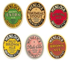 Beer labels wenlock for sale  BURY