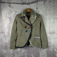 Usado, Blazer Vintage Desigual Feminino Luxo Manga Longa Y2K Tamanho 38 comprar usado Usado, Blazer Vintage Desigual Feminino Luxo Manga Longa Y2K Tamanho 38 comprar usado  Enviando para Brazil