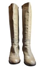 Stiefel leder beige gebraucht kaufen  Gehrden