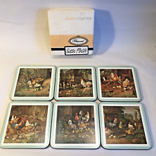 Vintage drinks coasters for sale  Shipping to Ireland