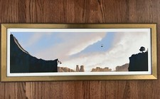 Os Simpsons Springfield Gorge Mark Englert impressão 12x36 - Moldura não incluída comprar usado  Enviando para Brazil