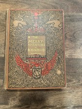 1883- The Merry Adventures of Robin Hood by Howard Pyle illustrated Book 1911 comprar usado  Enviando para Brazil