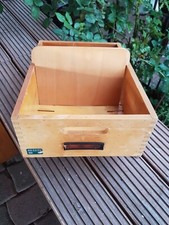 Alter holz karteikasten gebraucht kaufen  Merxheim