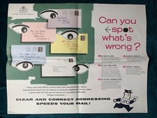 Post office 1960s for sale  LONDON