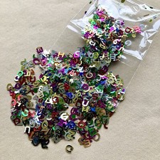 Alphabet foil confetti for sale  FLINT
