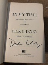 Signed dick cheney for sale  Ashburn
