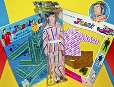 Boneca modelo Frank rara costeletas 29-30cm 2 roupas 1970 Barbie Ken Clone comprar usado  Enviando para Brazil
