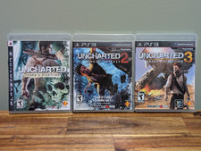 Usado, Lote novo na caixa coleção pacote de jogos Uncharted 1, 2 e 3 Trilogy (PlayStation 3 PS3) comprar usado  Enviando para Brazil