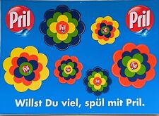 Pril blumen aufkleber gebraucht kaufen  Hamburg