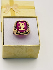 mens gold ruby ring for sale  Bothell