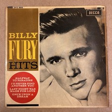 Billy fury hits for sale  UPMINSTER