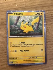 Pokémon pikachu card for sale  BALLYMENA