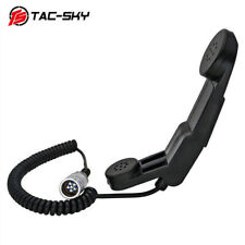 ESTOQUE! Microfone tático TAC-SKY H250 6 pinos PTT microfone de mão para rádio PRC-152 148 comprar usado  Enviando para Brazil