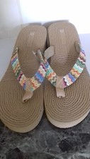 Ladies wedge multi for sale  LONDON