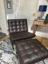 Barcelona chair footstool for sale  STAFFORD