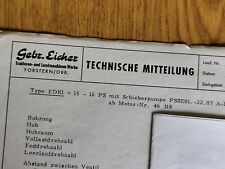 Eicher edk1 16ps gebraucht kaufen  Spraitbach