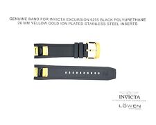 Autêntica pulseira de relógio Invicta Excursion 6255 26mm preta e poliuretano comprar usado  Enviando para Brazil