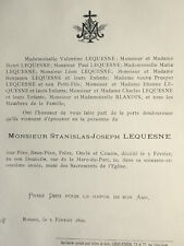 Stanislas joseph lequesne d'occasion  Pluvigner