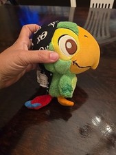 Usado, Disney Jake and the Neverland Pirates 6" Skully brinquedo de pelúcia bicho papagaio comprar usado  Enviando para Brazil