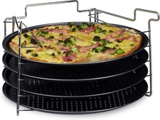 Relaxdays pizzablech 4er gebraucht kaufen  Saterland