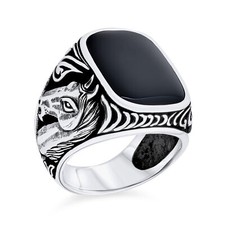 Mens silver ring for sale  North Bergen