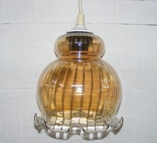 Verre plafonnier lustre d'occasion  Génissac