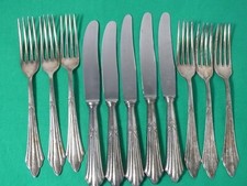 Gabel messer versilbert gebraucht kaufen  Ohrdruf