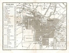 Stampa antica originale usato  Varese