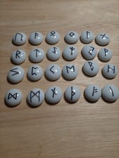 Handcarved rune set for sale  PENRYN