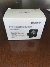 Interruptor fotoelétrico Zillsea 120VAC 60Hz A0201B1 interruptor sensor fotocélula, usado comprar usado  Enviando para Brazil