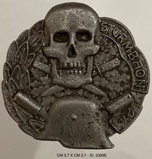 Kappenabzeichen sturmtruppe st usato  Milano