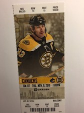 Boston bruins vancouver for sale  Estero