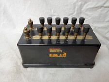 Vintage Central Scientific Cenco resistência elétrica. Caixa Década 1-100 - Testado comprar usado  Enviando para Brazil