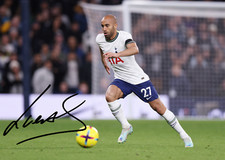 Usado, Foto autografada impressa assinada por LUCAS MOURA TOTTENHAM HOTSPUR 7x5 ÓTIMO PRESENTE comprar usado  Enviando para Brazil