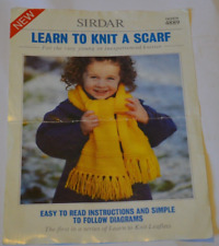 Knitting pattern scarf for sale Knitting pattern scarf for sale  BEDFORD