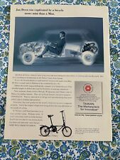 Vintage 1996 Dahon Bicicleta Dobrável Impressão Anúncio Taiwan Somente Anúncio comprar usado  Enviando para Brazil