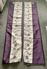 Plum dunelm curtains for sale  EPPING