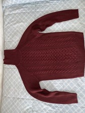 Maglione invernale bordeaux usato  Scicli