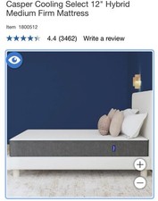 Casper select full for sale  Fishers