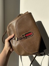 Gucci brown leather for sale  LONDON