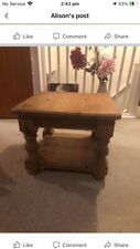 Pine wooden table for sale  BICESTER