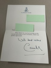 Queen camilla signed for sale  UK