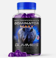 (pacote com 1) Gomas Dominator Maxx para Homens, Suplemento Fórmula Avançada 60 Gomas comprar usado  Enviando para Brazil