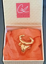 Broche doree taureau d'occasion  Carrières-sur-Seine